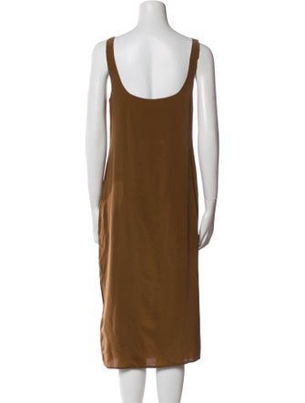 Mateo Silk Midi Length Dress
