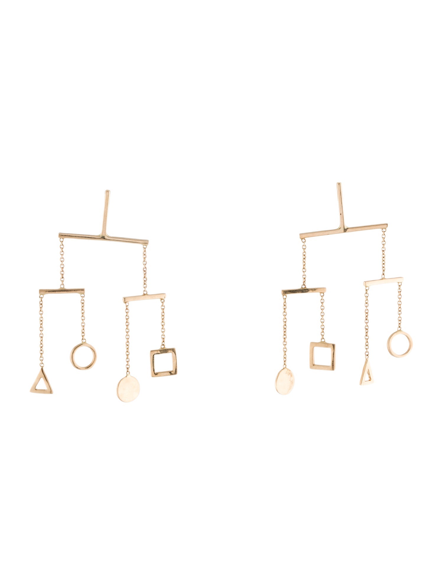 Mateo 14K Kinetic Object Mobile Earrings