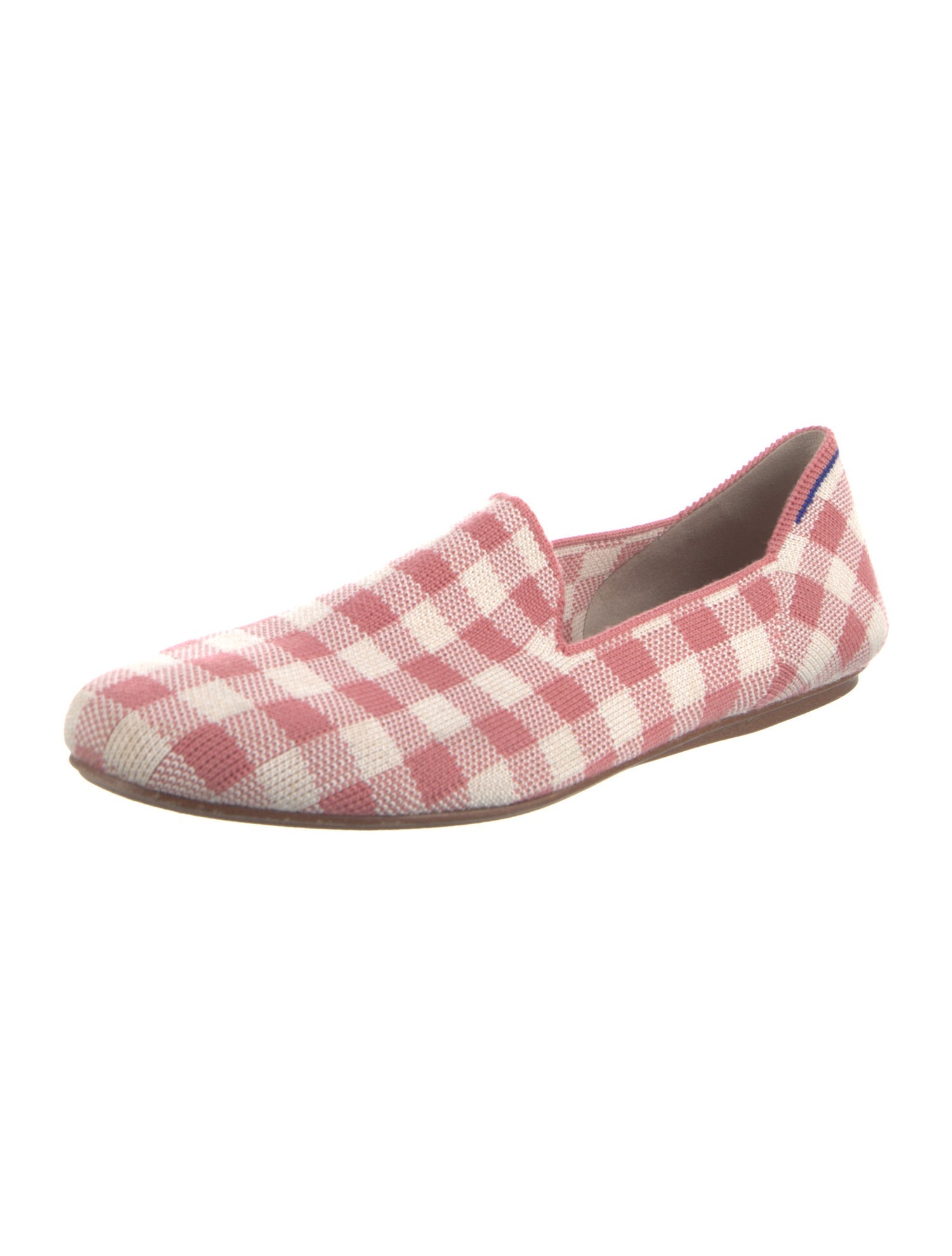 Marta Ferri Plaid Print Ballet Flats