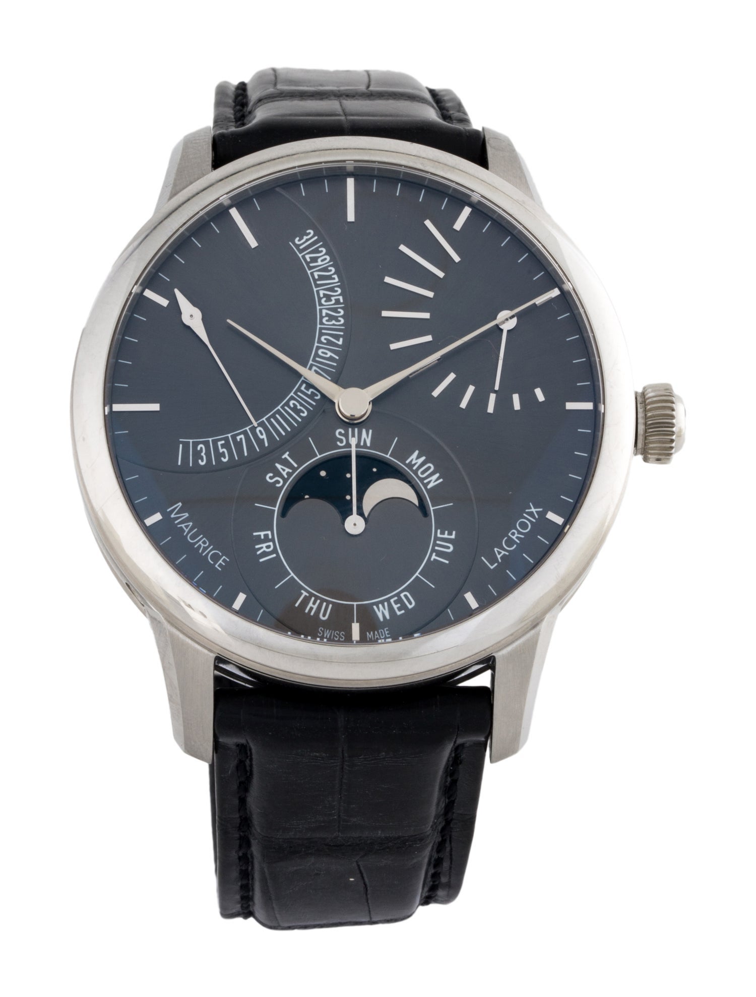 Maurice Lacroix Pontos GMT Watch - 10818 | The RealReal
