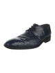 Maurice Lacroix Embossed Leather Derby Shoes