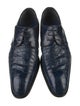 Maurice Lacroix Embossed Leather Derby Shoes