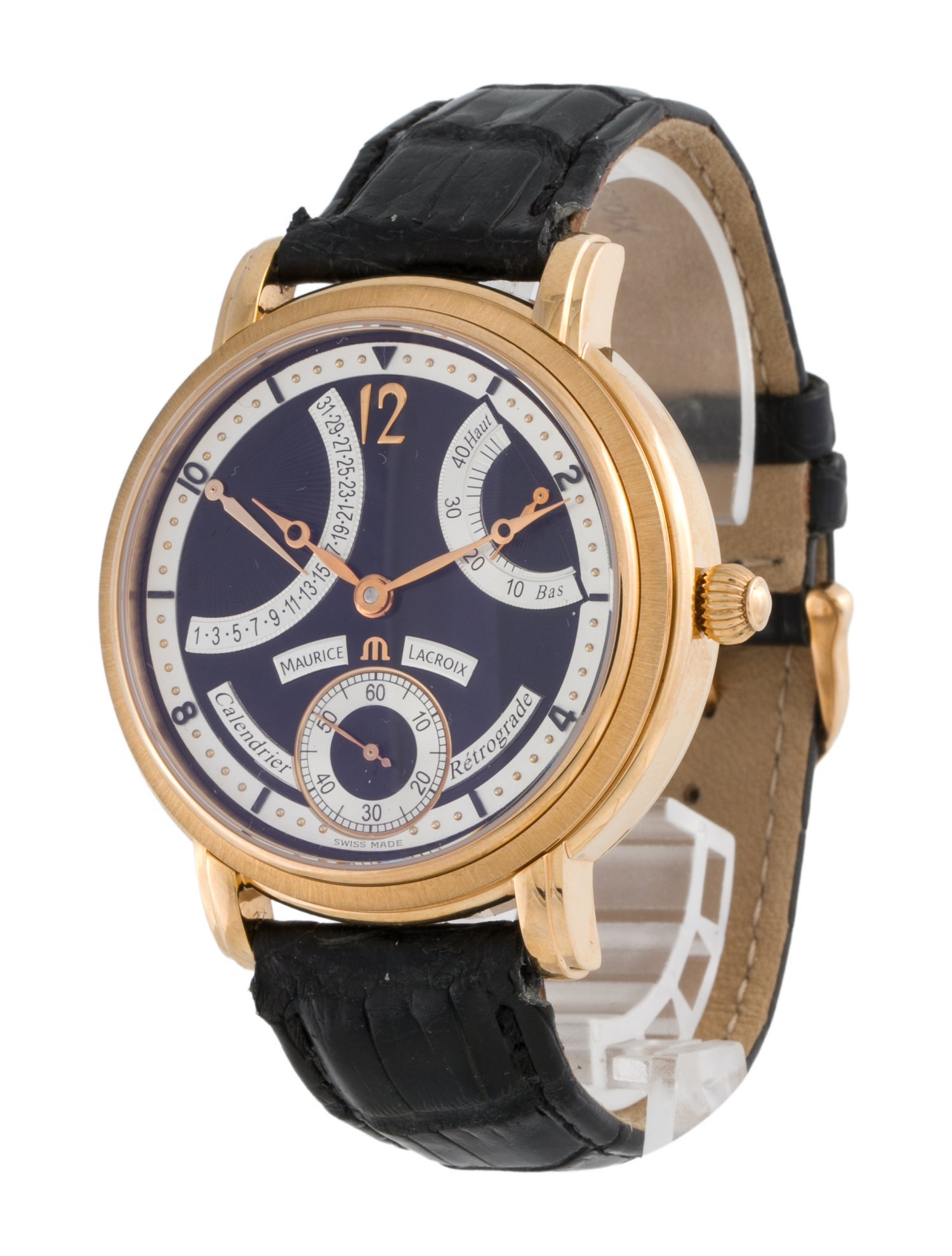 Maurice Lacroix Masterpiece Calendrier Retrograde Watch