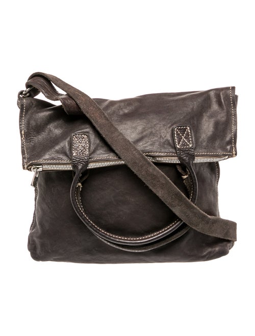 Guidi Leather Top Handle Bag