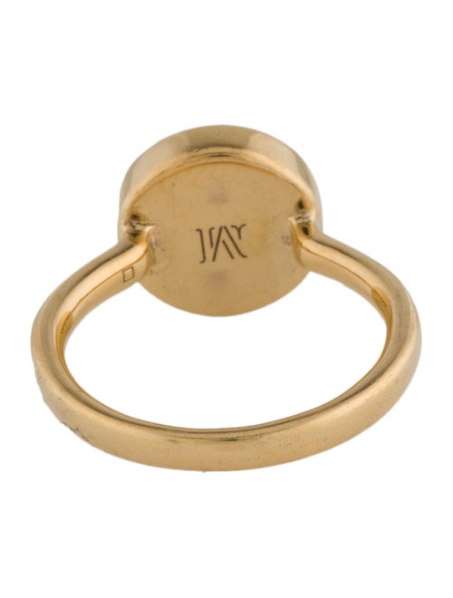 Monica Vinader Fiji Large Button Stacking Ring
