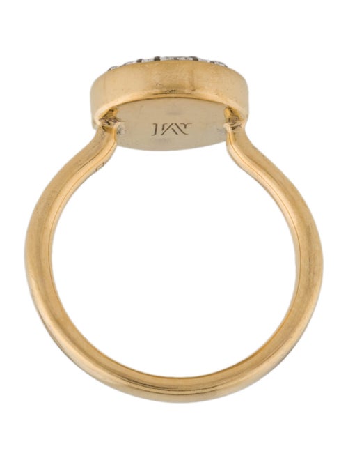 Monica Vinader Fiji Large Button Stacking Ring