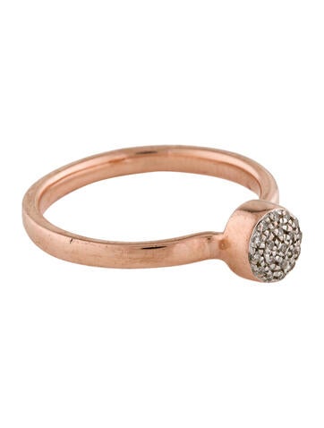 Monica Vinader Cocktail Ring Diamond 6.5