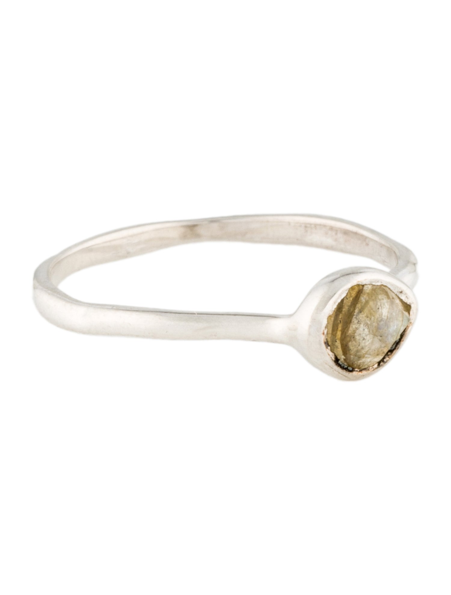 Monica Vinader Labradorite Siren Stacking Ring