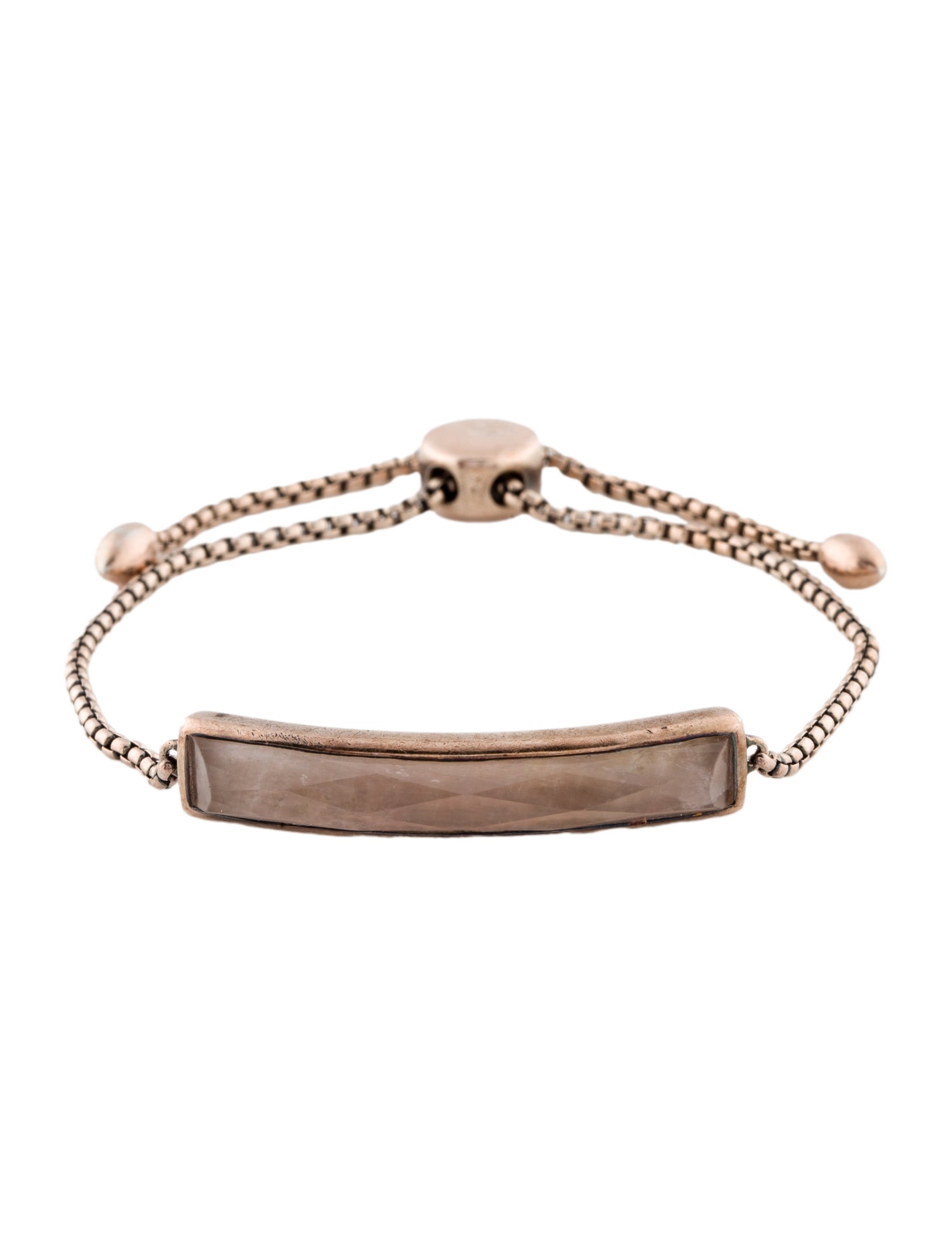 Monica Vinader Rose Quartz Baja Facet Bracelet
