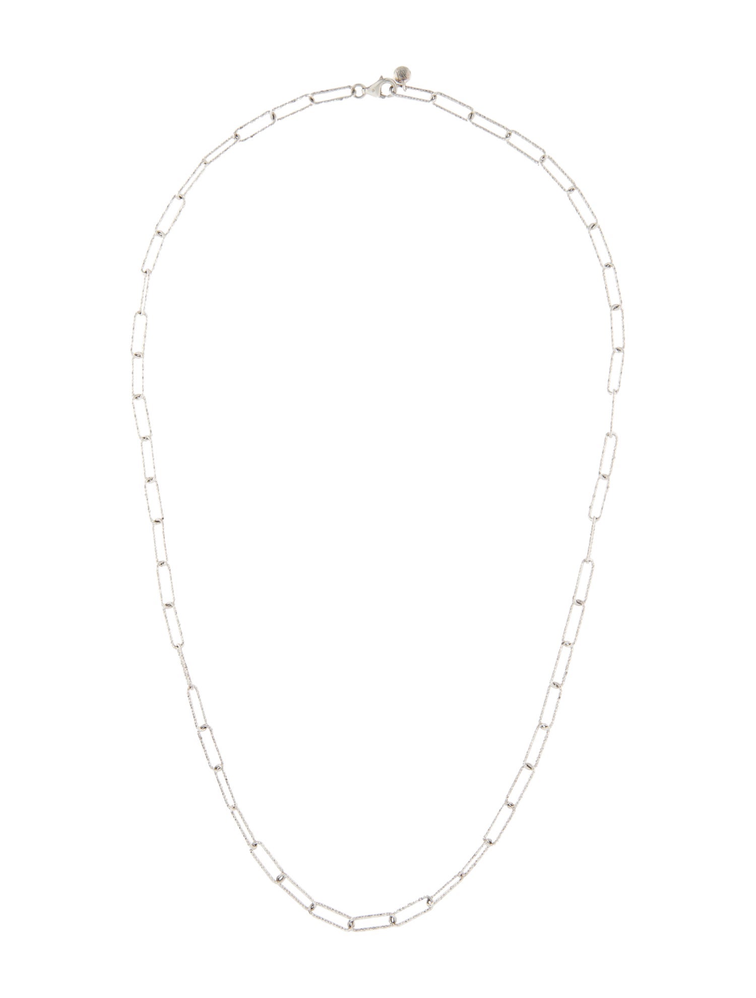 Monica Vinader Alta Textured Chain Necklace