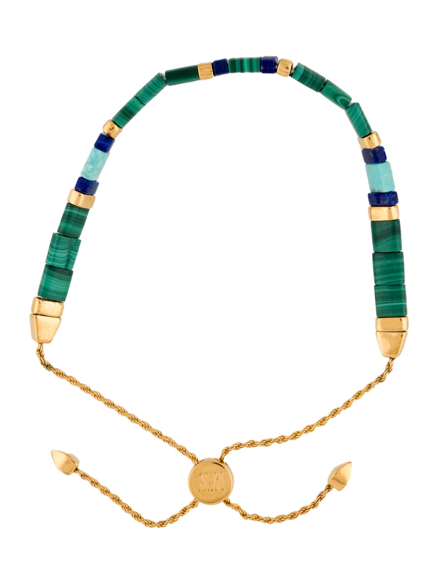 Monica Vinader Delphi Multi Gemstone Friendship Bracelet