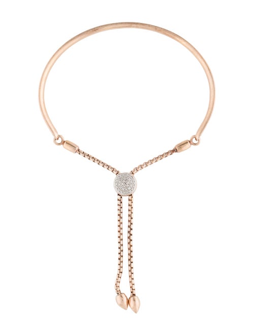 Monica Vinader Diamond Fiji Toggle Bracelet