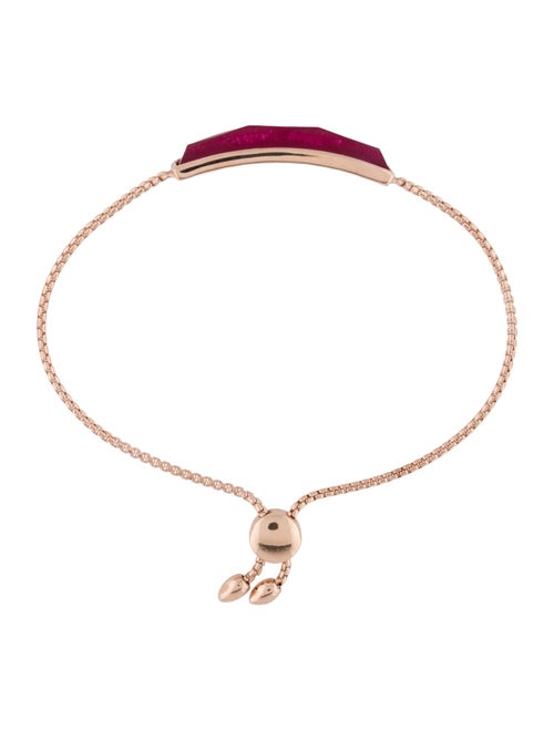 Monica Vinader Dyed Quartzite Baja Facet Bracelet