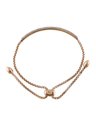 Monica Vinader Diamond Fiji Bar Friendship Bracelet