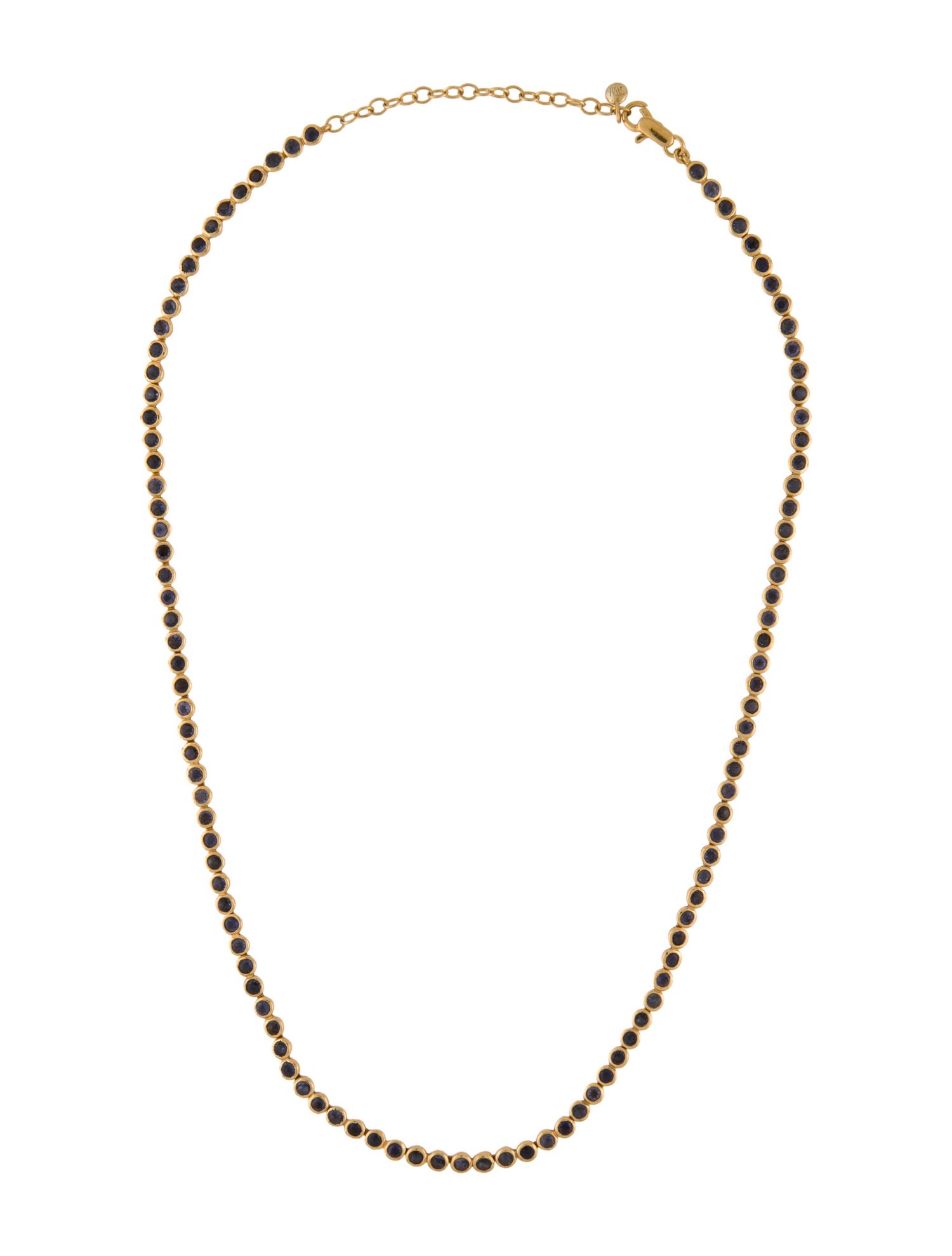 Monica Vinader Iolite Essential Tennis Necklace