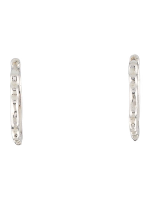Monica Vinader Siren Muse Ripple Small Hoop Earrings