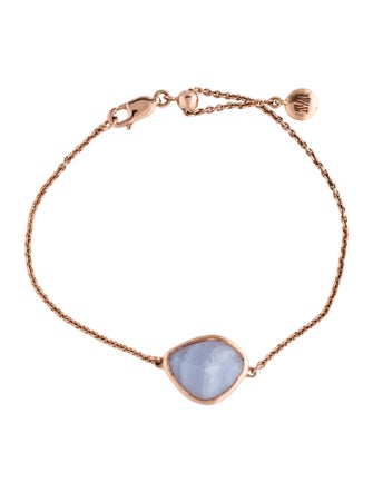 Monica Vinader Agate Siren Nugget Bracelet