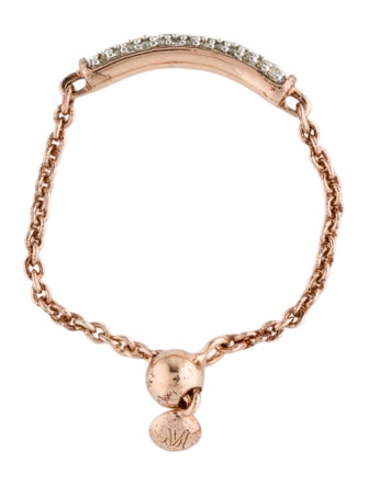 Monica Vinader Diamond Fiji Adjustable Friendship Ring