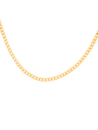 Monica Vinader Flat Curb Chain Necklace