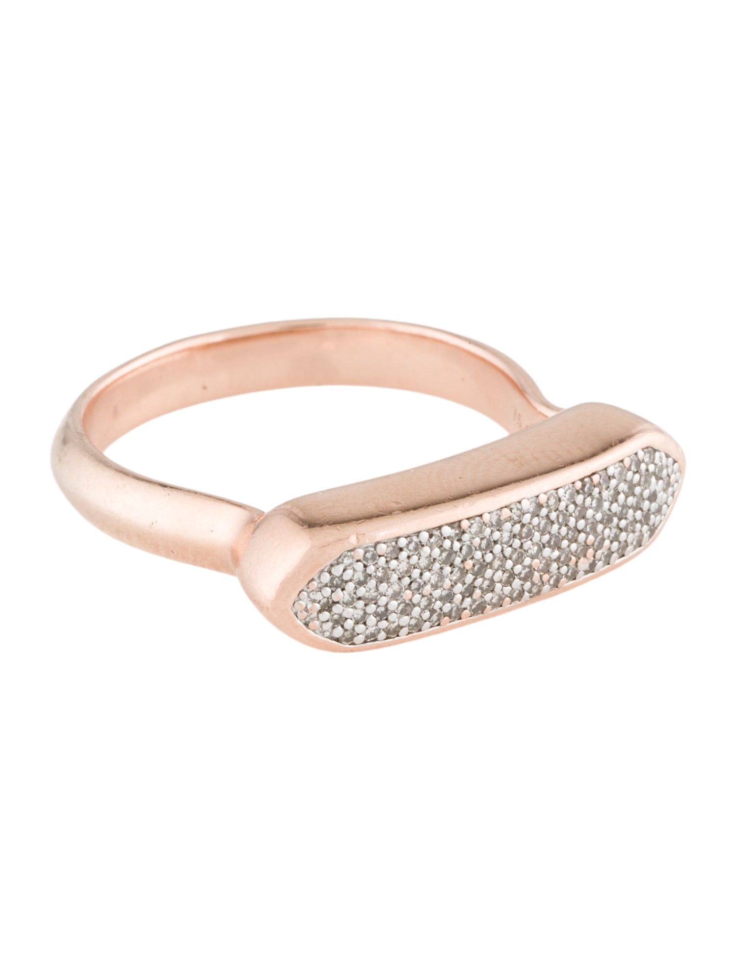 Monica Vinader Diamond Baja Ring