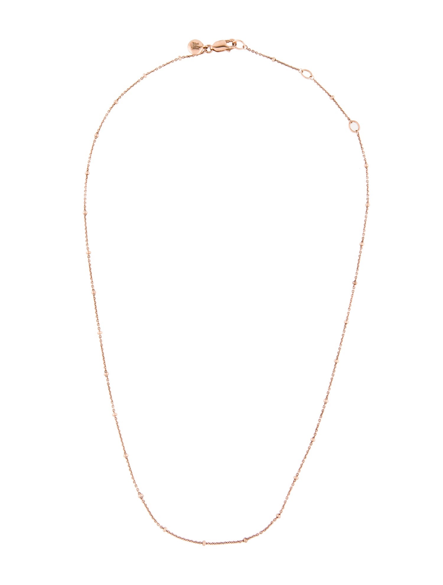 Monica Vinader Beaded Chain Necklace