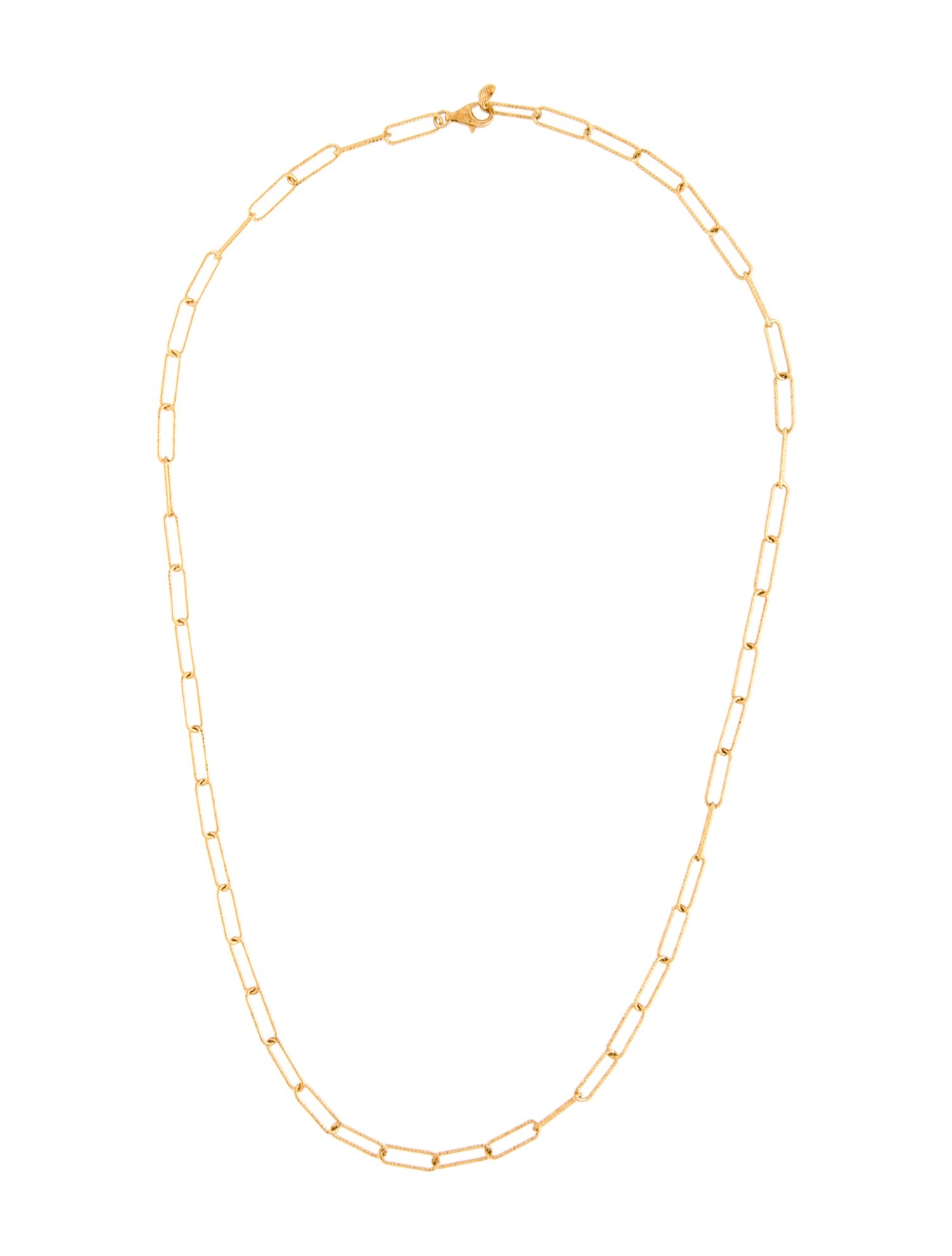 Monica Vinader Alta Textured Chain Necklace