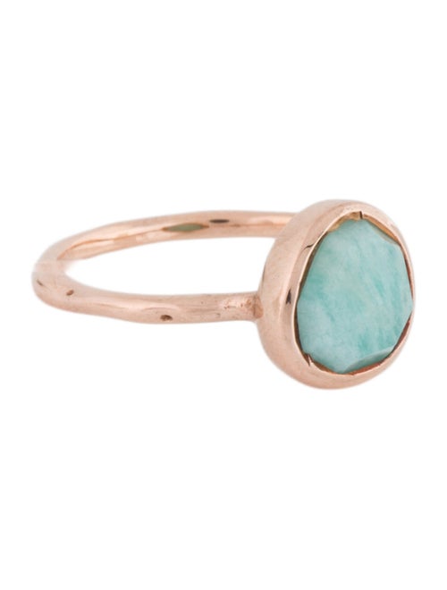 Monica Vinader Amazonite Siren Stacking Ring