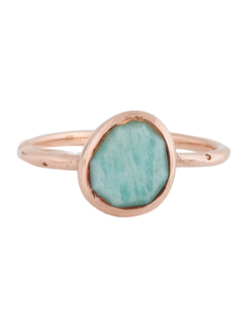 Monica Vinader Amazonite Siren Stacking Ring