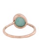 Monica Vinader Amazonite Siren Stacking Ring