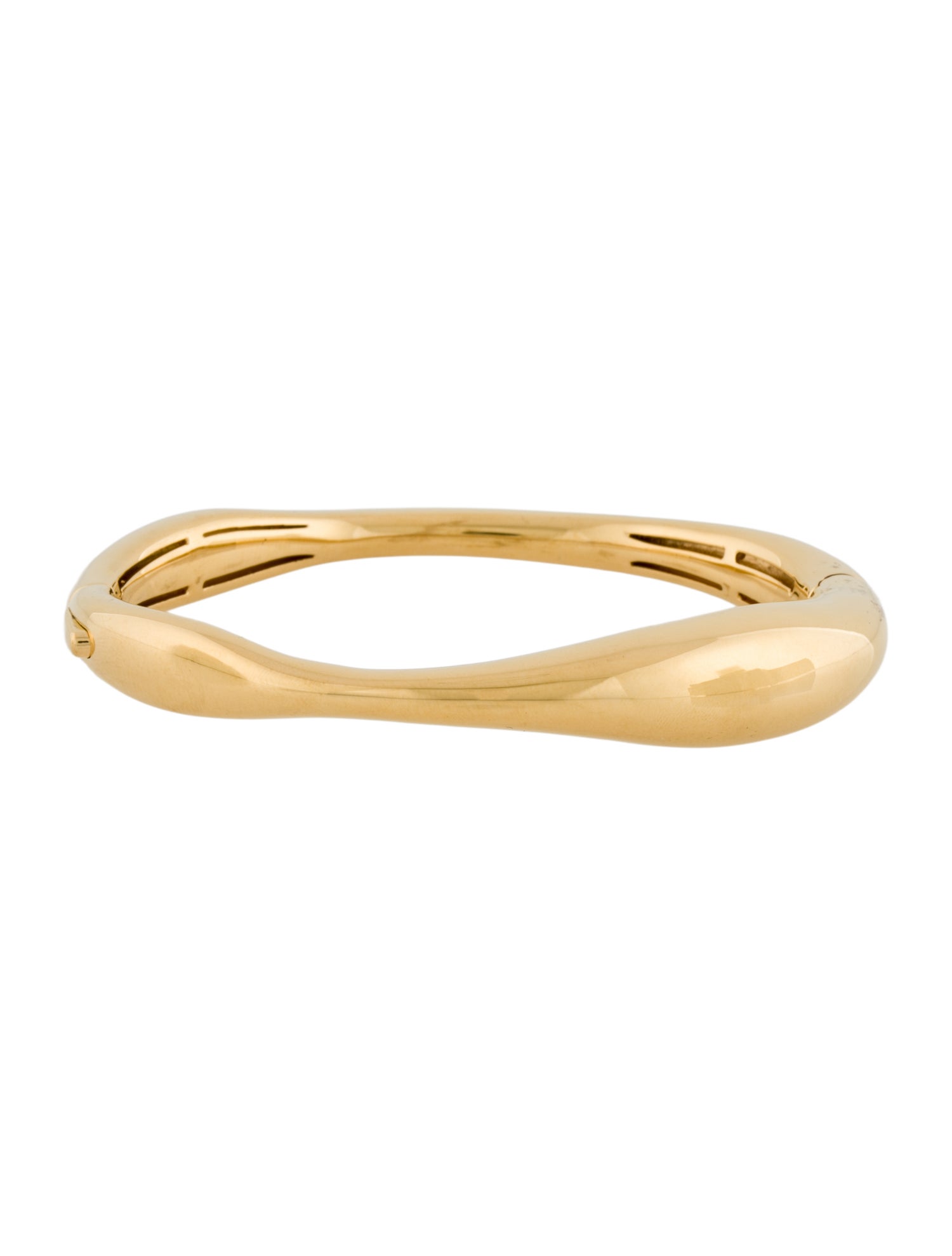 Monica Vinader Nura Reef Bold Bangle Bracelet