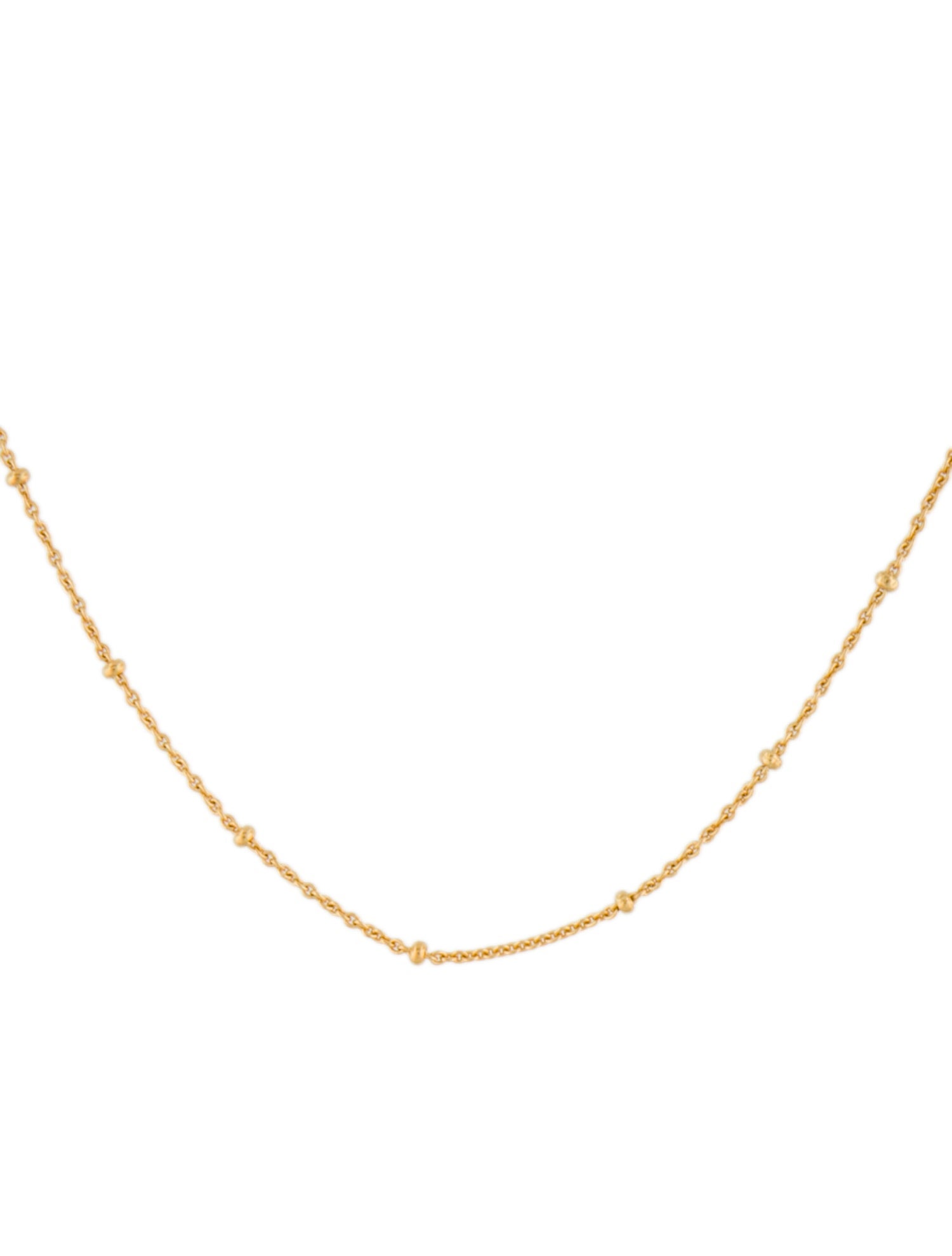 Monica Vinader Beaded Chain Necklace