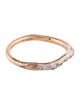 Monica Vinader Diamond Riva Stacking Ring