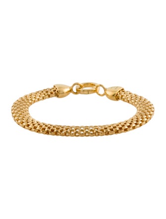 Monica Vinader Heirloom Bold Woven Chain Bracelet