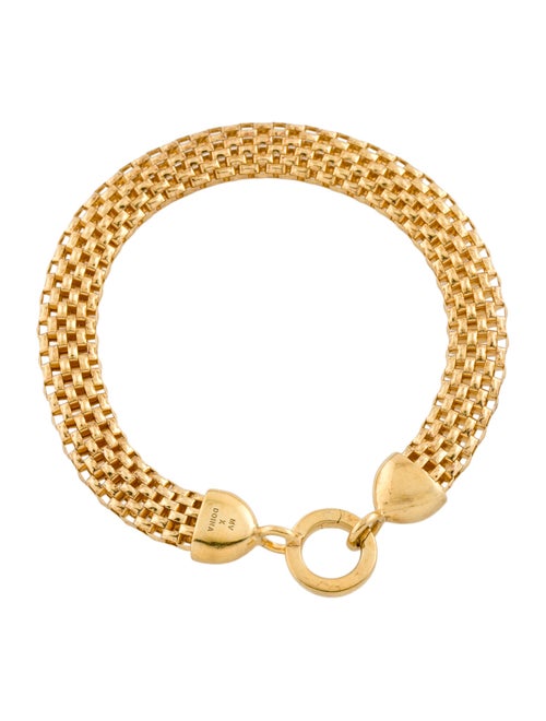 Monica Vinader Heirloom Bold Woven Chain Bracelet