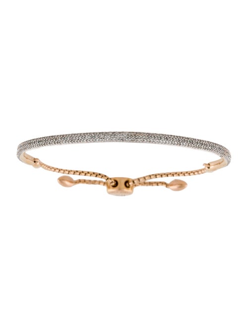 Monica Vinader Diamond Fiji Bar Bracelet