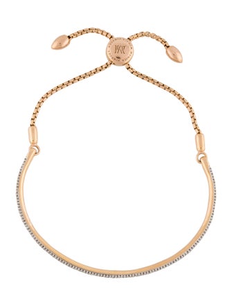 Monica Vinader Diamond Fiji Bar Bracelet