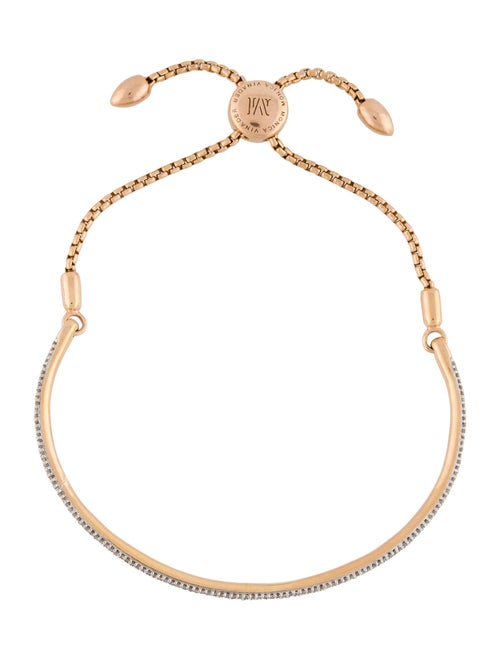 Monica Vinader Diamond Fiji Bar Bracelet