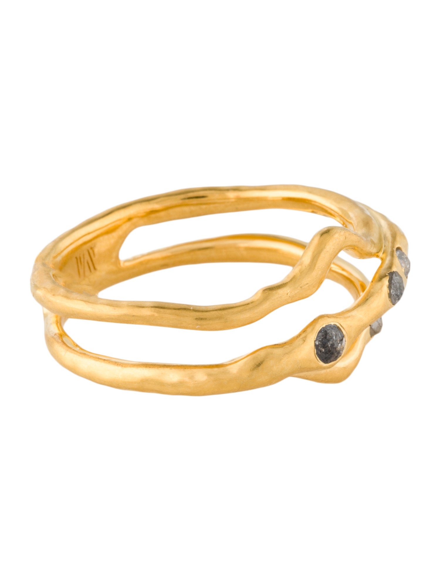 Monica Vinader Diamond Galaxy Pre-Stacked Ring