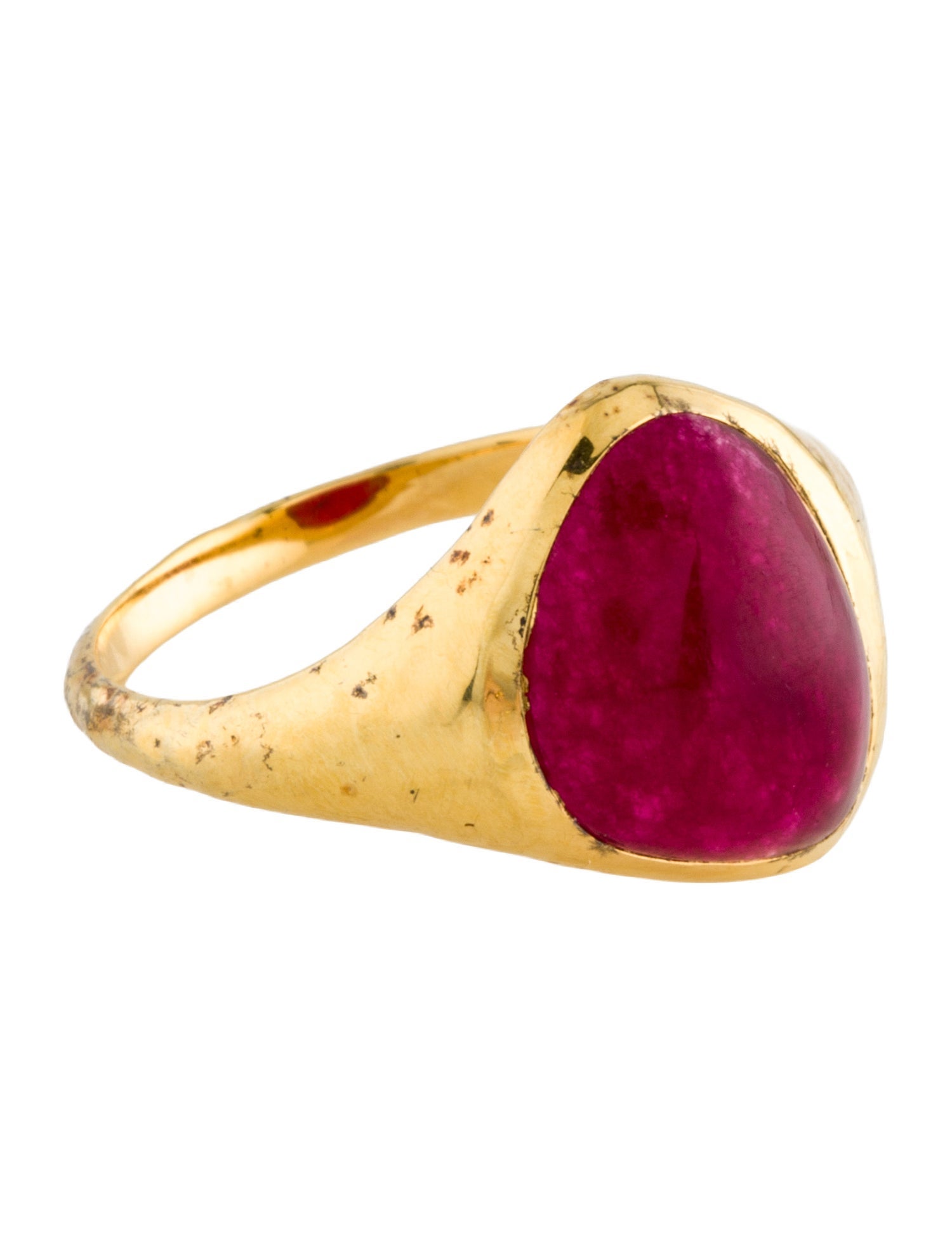 Monica Vinader Dyed Quench Crackled Quartz Rio Cocktail Ring