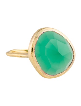 Monica Vinader Dyed Chalcedony Siren Ring
