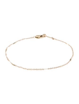 Monica Vinader 14K Shimmer Chain Bracelet
