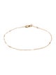 Monica Vinader 14K Shimmer Chain Bracelet
