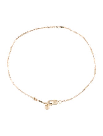 Monica Vinader 14K Shimmer Chain Bracelet