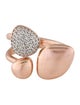 Monica Vinader Diamond Nura Pebble Cluster ring