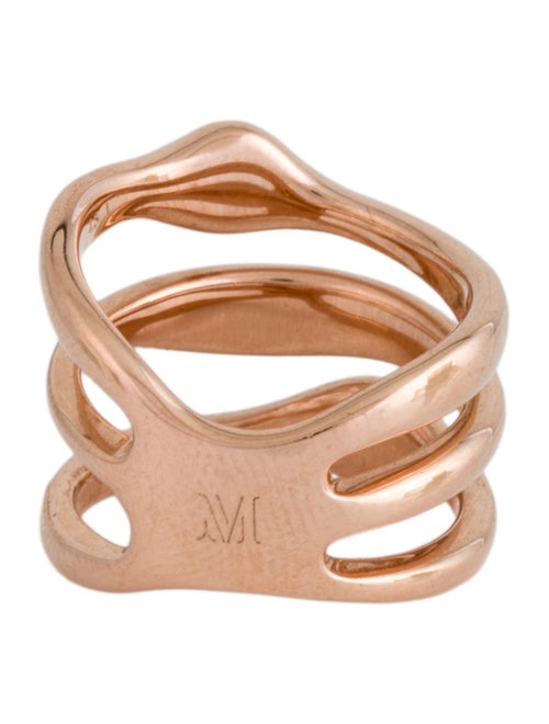 Monica Vinader Diamond Nura Teardrop Multi Row Band