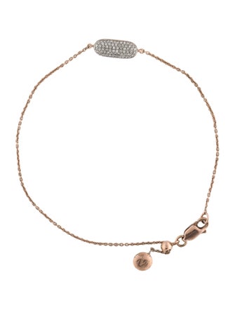 Monica Vinader Diamond Adjustable Bracelet