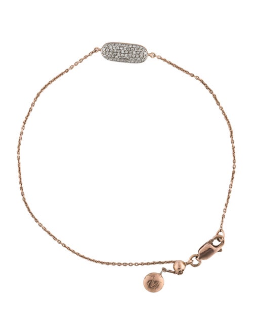 Monica Vinader Diamond Adjustable Bracelet