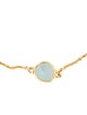 Monica Vinader Aquamarine Siren Chain Bracelet