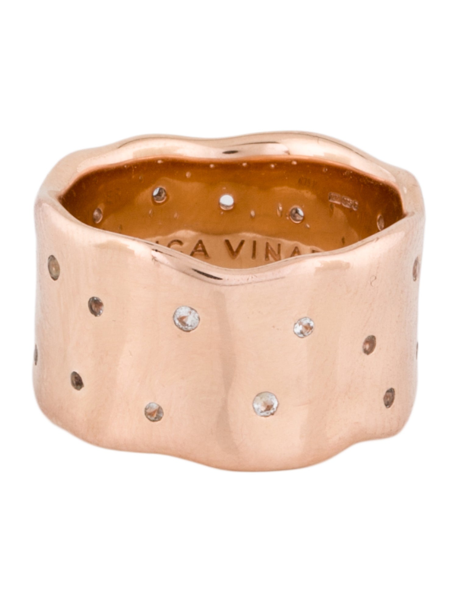 Monica Vinader Topaz Siren Scatter Ring