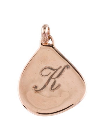 Monica Vinader Pendant Necklace Initial 'K'